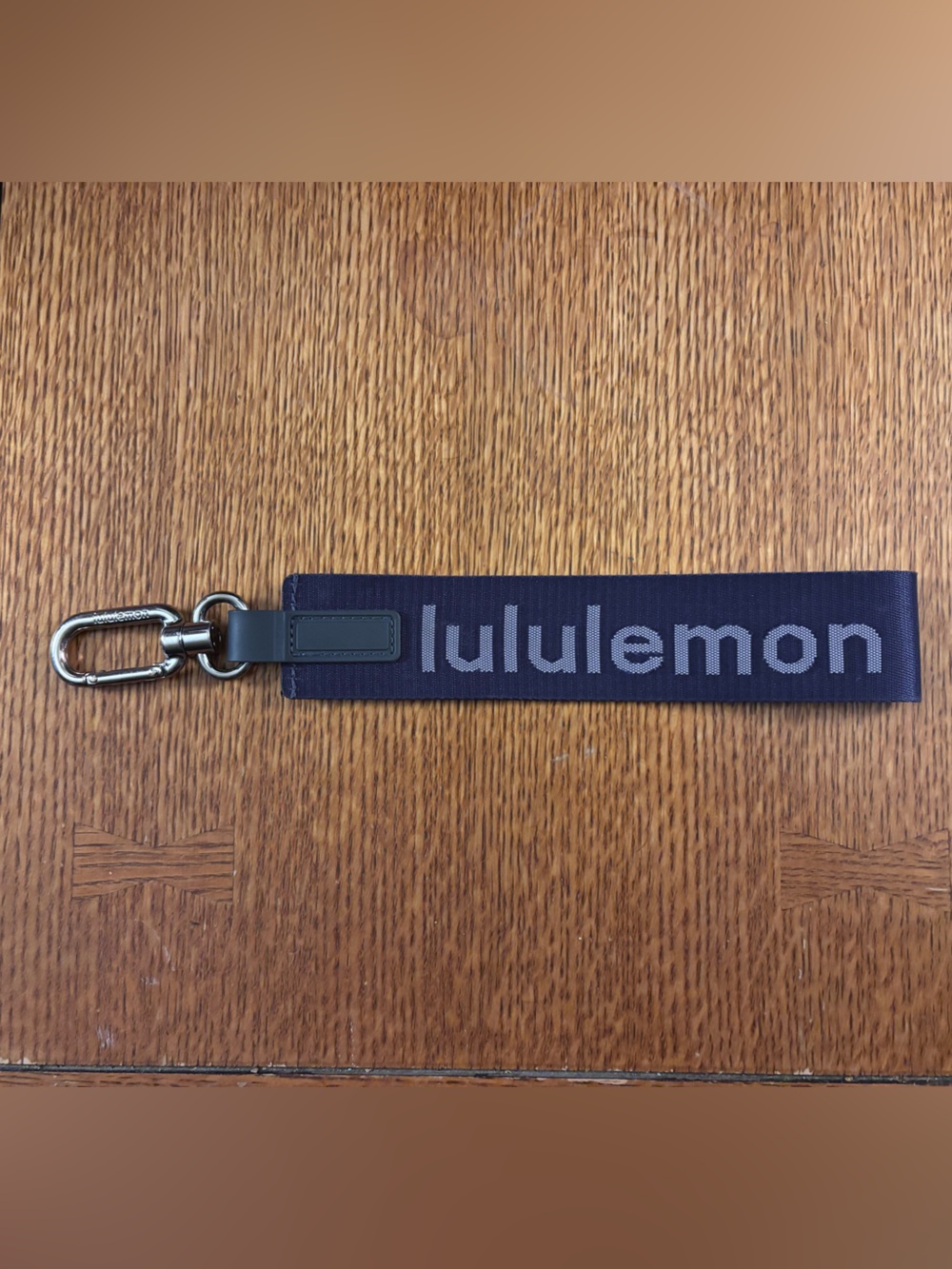 Lululemon Never Lost Keychain